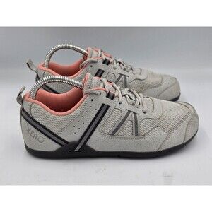 Xero Shoes Prio Womens Sz 7.5 Barefoot Running Shoes Steel Gray Pink Minimalist
